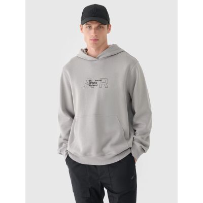 Herren Sweatshirt mit Kapuze, offen, 4F 4FRAW24TSWSM1816-25S