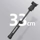 5. ROCKBROS TM-1701P 80 PSI Mini-Fahrradpumpe für Presta- und Schrader-Ventile – Schwarz