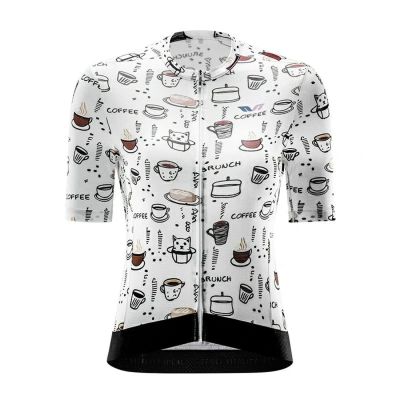 2. Rockbros 15110005004 Damen-Radtrikot Kurzarm M - Weiß