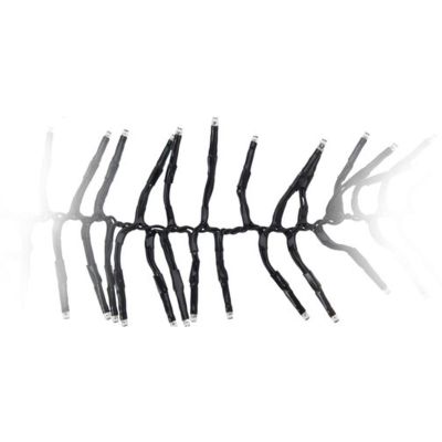10. Lichterkette für den Weihnachtsbaum, 1152 LEDs, Timer, Kaltweiß