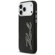 2. Karl Lagerfeld FW Grained Signature Logo Case für iPhone 17 Pro Max - Schwarz