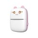 5. HURC9 Bluetooth-Thermodrucker Mini Kitty mit App – Rosa