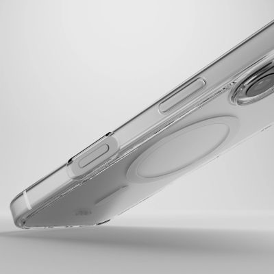 5. Puro Impact Clear D3O MagSafe Silikonhülle für iPhone 16 – transparent