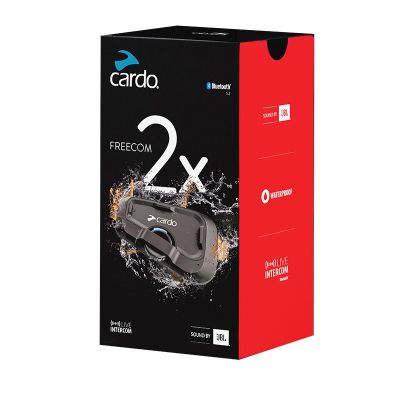 3. CARDO FREECOM 2X DUO - Motorrad-Intercom für 2 Helme