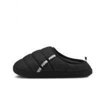 Winter-Hausschuhe für Damen/Herren als Pantoletten PUMA SCUFF BLACK, schwarz, gefüttert (384945-01)