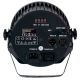 8. LIGHT4ME BLACK PAR 30x3W RGBA-UV LED - LED-Bühnenscheinwerfer