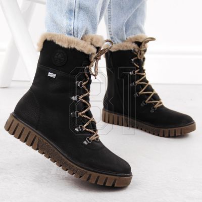 20. Rieker W Y3424-00 RKR745 Pelzstiefeletten
