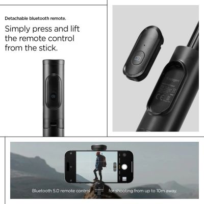 20. Spigen S541W Bluetooth-Selfie-Stick – Schwarz