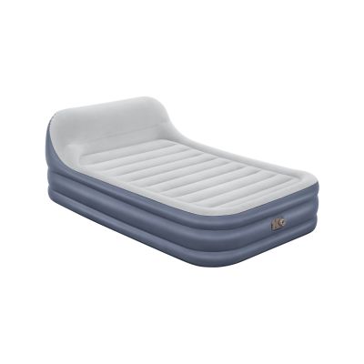 23. Bestway 67923/23 Luftmatratze Doppelmatratze Grau, Weiß Unisex
