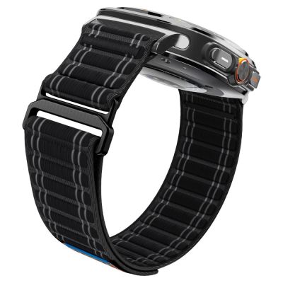 8. Spigen WBF0 Armband für Samsung Galaxy Watch Ultra 47 mm – Schwarz