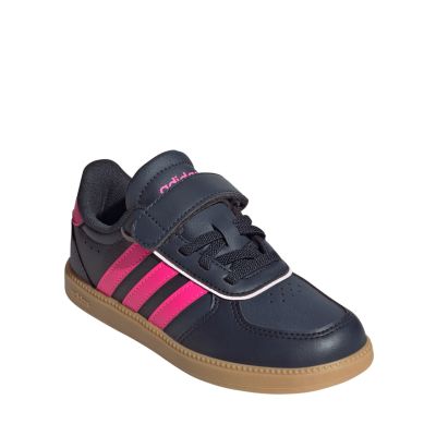 2. adidas Breaknet Sleek marineblaue und rosa Kinderschuhe JQ3060