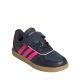 2. adidas Breaknet Sleek marineblaue und rosa Kinderschuhe JQ3060