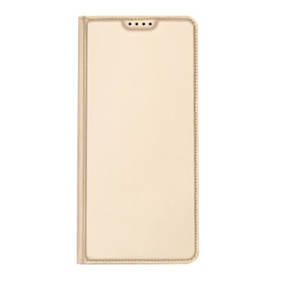 10. Dux Ducis Skin Pro Hülle für Samsung Galaxy S23+ Flip Card Wallet Stand Gold