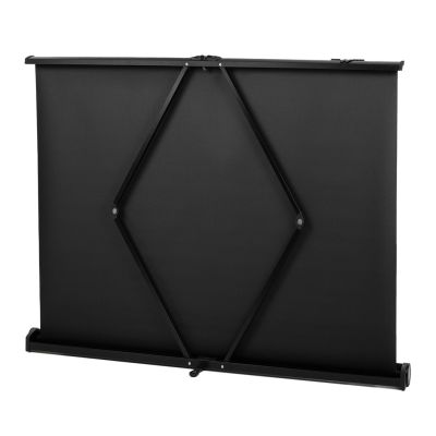 2. MACLEAN Tragbare, kompakte Schreibtischprojektionsleinwand, 45", 4:3 MC-961
