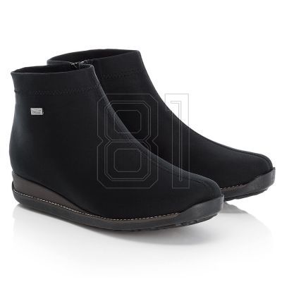 22. Isolierte schwarze Damenstiefeletten Rieker W 98251-00