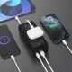 7. Dudao K15MAX 30000mAh PD 22.5W Powerbank mit integrierten Kabeln - Schwarz