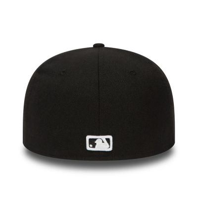 3. New Era 59FIFTY MLB LA Los Angeles Dodgers Essential Black Fullcap - 10047495