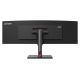 12. Lenovo ThinkVision P49w-30 Computermonitor, 124,5 cm (49 Zoll), 5120 x 1440 Pixel, Dual-WQHD-LED, Schwarz
