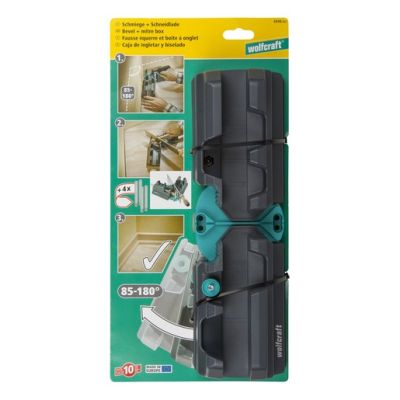 10. Wolfcraft 100 Verstellbare Gehrungslade