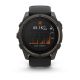 8. Garmin Fenix 8 Solar Saphir Titan Carbon Grau DLC Schwarz Uhr