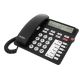 Tiptel 1081000 Telefon, analoges Telefon, Anrufername und --ID, Schwarz