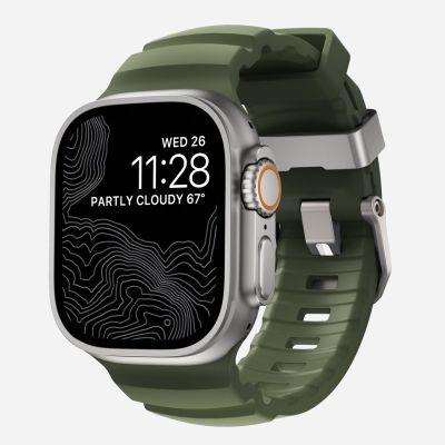 2. Nomad Rocky Point Armband aus Naturleder und Titan