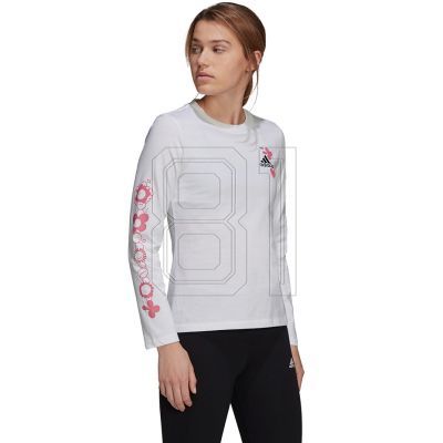 8. adidas Floral Langarm T-Shirt W H14699