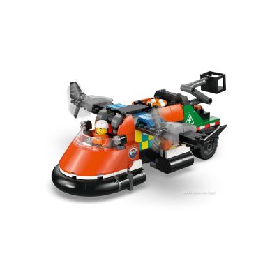 18. LEGO City 60505 Flugzeug, Service-LKW und Hovercraft