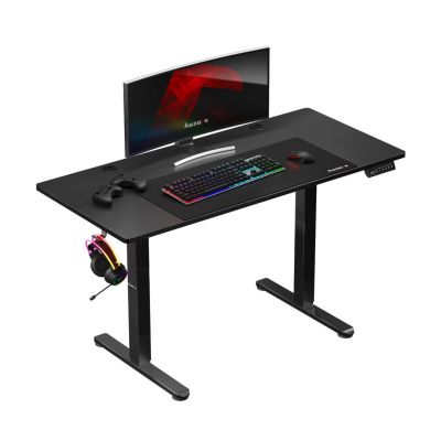 4. Huzaro Hero 8.2 Schwarzer Gaming-Schreibtisch