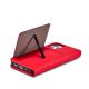 11. Magnetkartenhülle für iPhone 12 Pro Max Tasche Kartenetui Kartenhalter Rot