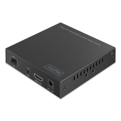 5. Zusätzlicher Empfänger für DS-55348, HDMI 4K/60Hz Glasfaser-Extender mit KVM USB 1.1 über IP 1G oder bis zu 40 km/300 m/IP 1G