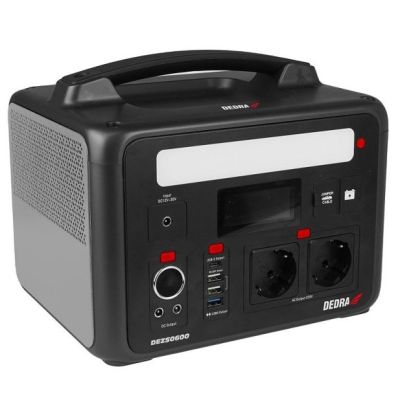 7. DEDRA DEZS0600 600/1200W 640Wh/50 Ah/12,8V Powerstation