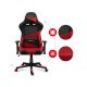 15. Huzaro Force 6.2 Gaming-Stuhl aus rotem Netzgewebe