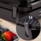 5. ELDOM WA900 WAFFELEISEN 1200-2000W, SANFTE TEMPERATURREGELUNG, DECKELVERRIEGELUNG, HEISSHALTENDER GRIFF