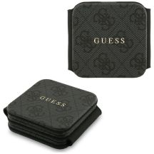 Guess 4G 3-in-1 15W MagSafe Kabelloses Ladegerät – Schwarz