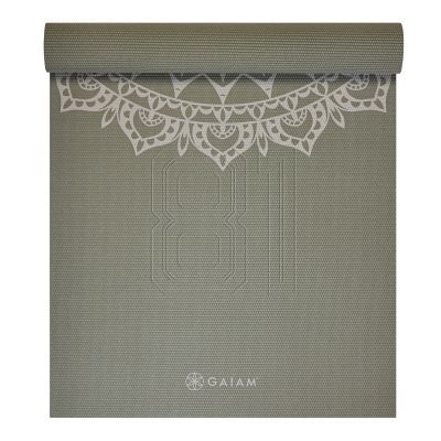 2. Gaiam Marrakesh yoga mat 5MM 65369