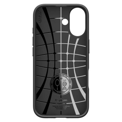 3. Spigen Liquid Air Case für iPhone 17 - Mattschwarz