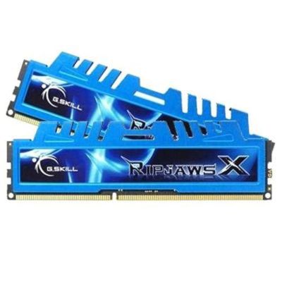 9. G.SKILL RipjawsX F3-1600C9D-16GXM Speicherkit (DDR3 DIMM; 2 x 8 GB; 1600 MHz; CL9)