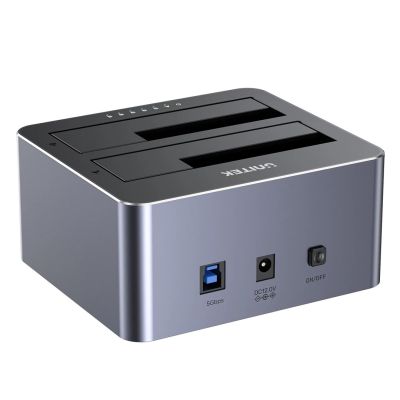 2. UNITEK 2X SATA 2,5"/3,5" USB 5GBPS HDD-Klonstation