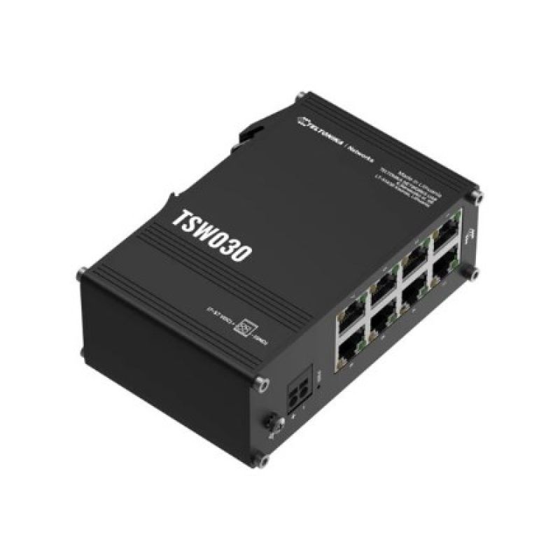10. Teltonika TSW030 | Switch | 8x RJ45 100 Mbit/s, IP30