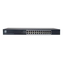 LevelOne GEU-2432 Unmanaged Gigabit Ethernet (10/100/1000) 1HE Grau