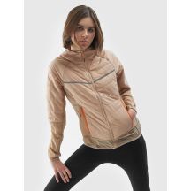 Damen-Wanderjacke mit 4F Primaloft®-Isolierung, schwarz, aus recyceltem Material, Modell 4FWSS24TDJAF383-83S