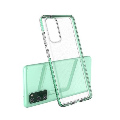 3. Spring Case Silikon Gel Handyhülle Schutzhülle für Samsung Galaxy A72 4G schwarz