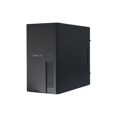 Chieftec Elox XT-01B-350GPB Gehäuse (Micro ATX; Schwarz)