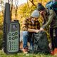 13. Baofeng BF-T25E Walkie-Talkie, grün, 2 Stück