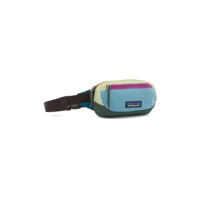 Terravia Mini-Hüfttasche – Patchwork – Schneeschmelzblau – PATAGONIA-Tasche