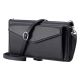 6. Samsung Galaxy A56 5G Leder-Wallet-Case mit Standfunktion und Tragegurten – Schwarz