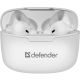 5. DEFENDER BLUETOOTH TWINS 903 IN-EAR-KOPFHÖRER WEISS 63903