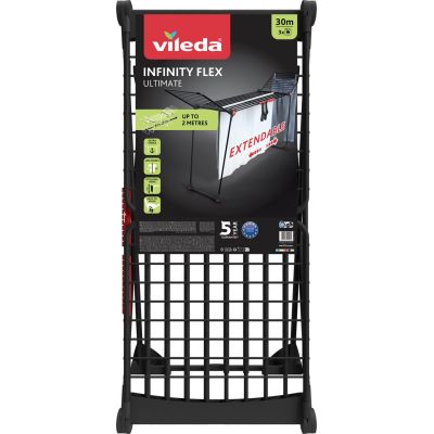 Vileda Infinity Flex Ultimate Bodenständer Schwarz
