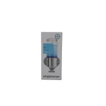 simplehuman BT1034 Seifenspender 0,444 l Edelstahl, Transparent